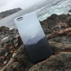 Aesthetic iPhone 6s case, mountain mist